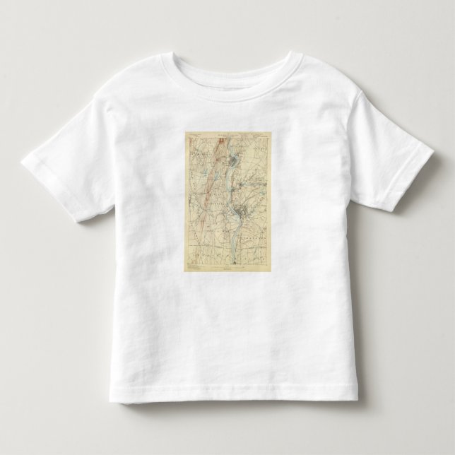Lakan för 4 Springfield T Shirt (Framsida)