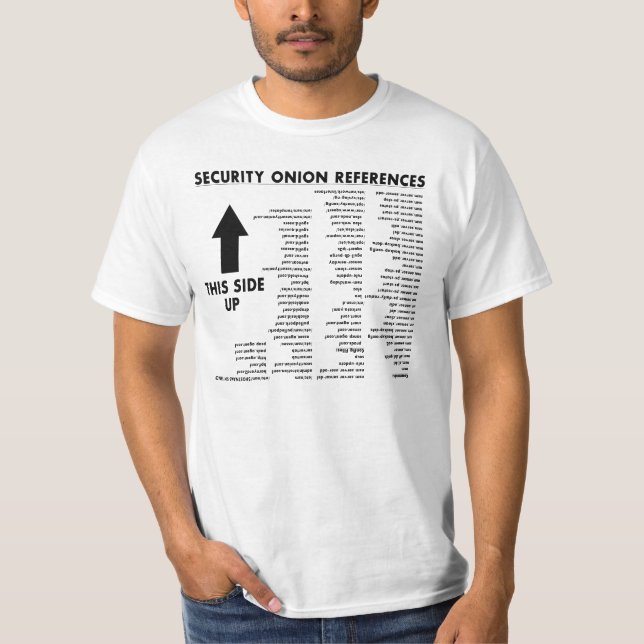 Lakan för säkerhetslökfusk hänvisar till skjortan t-shirt (Framsida)
