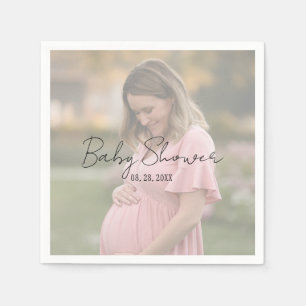 Lakan-foto-babyfoto för övertoning som ska använda pappersservett