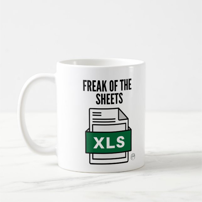 Lakan freak kaffemugg (Vänster)