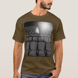 Lakan Ghost hemsökt filmteaterteaterLedsen Spooky T Shirt