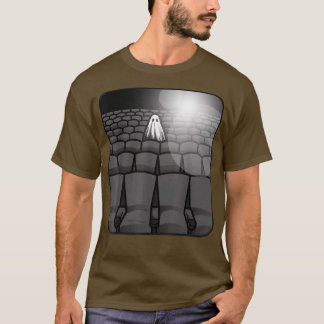 Lakan Ghost hemsökt filmteaterteaterLedsen Spooky  T Shirt