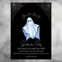 Lakan Ghost Vuxen Halloween fest gothic Black