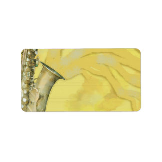 Lakan i ljud, märkning adressetikett