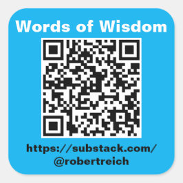 Lakan med sex 3-tums fyrkantiga klistermärken. fyrkantigt klistermärke