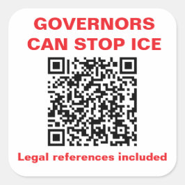 Lakan med sex 3-tumsstift fyrkantigt klistermärke