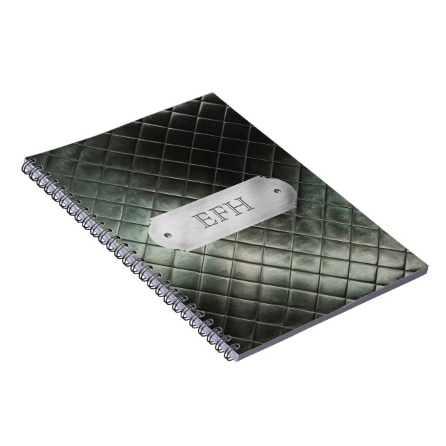 Lakan Metall Anteckningsbok Med Spiral (Högra Sidan)