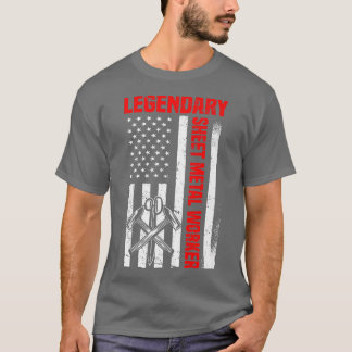 Lakan metall-arbetare Funny som säger T Shirt