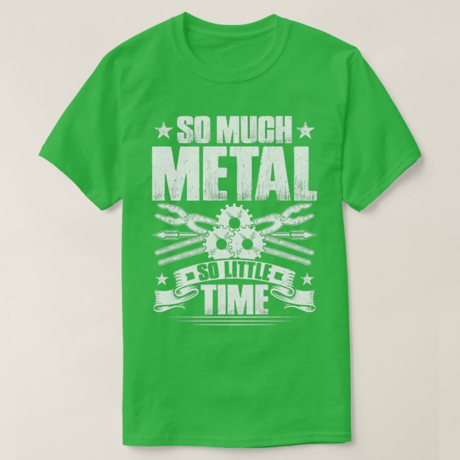 Lakan Metall Worker Metalworking Gift Idea Pressme T Shirt (Design framsida)