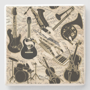Lakan Music and Instruments Black/Guld ID481 Stenunderlägg