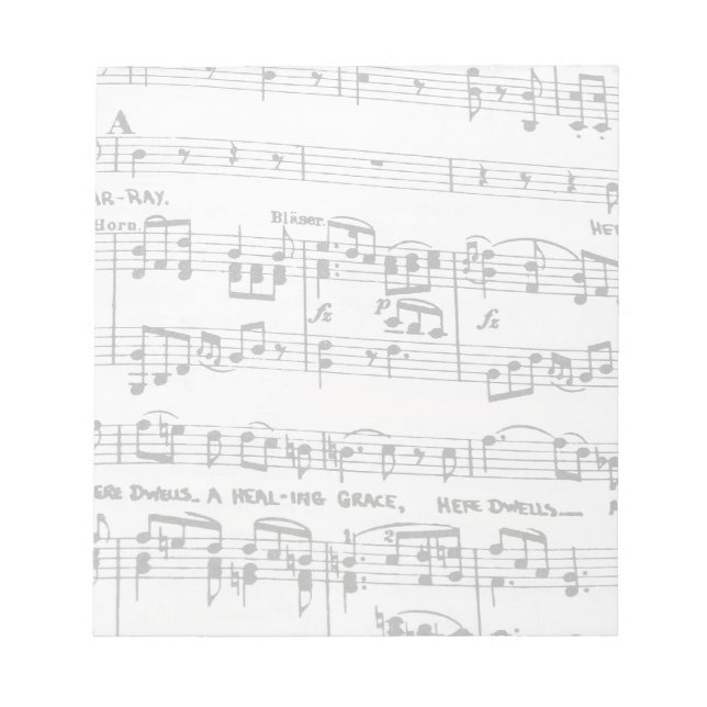 Lakan Music Anteckningsblock (Framsida)