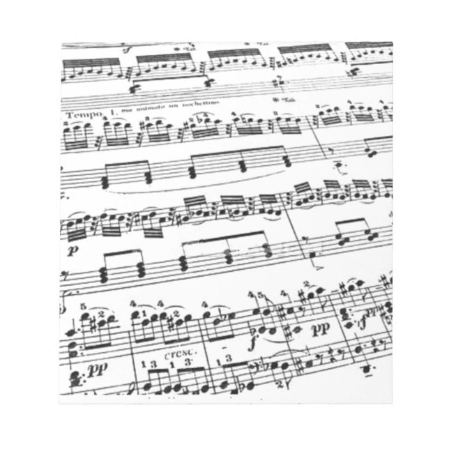 Lakan Music Anteckningsblock (Framsida)