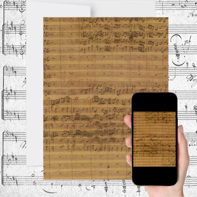 Lakan Music av Johann Sebastian Bach-inbjudan Inbjudningar (Skapare uppladdad)