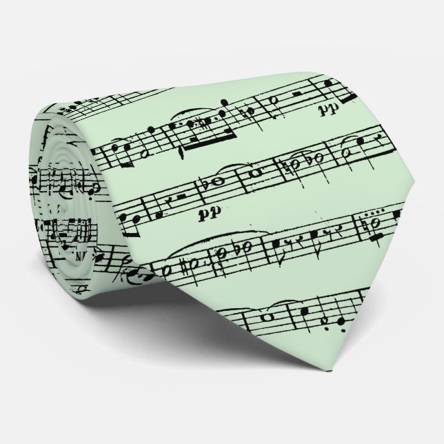 Lakan Music Design på Grönt Slips (Rullad)