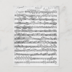 Lakan Music for the Overture to Egmont Vykort