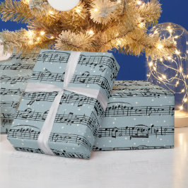 Lakan Music på Snöflingor Presentpapper