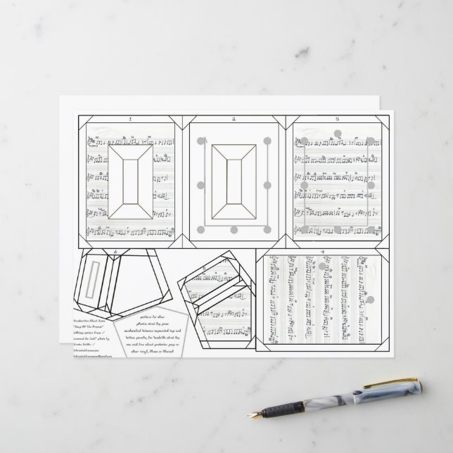 Lakan Music Ram Ornament Printable 2x3 Photo (Fram/Back In Situ)