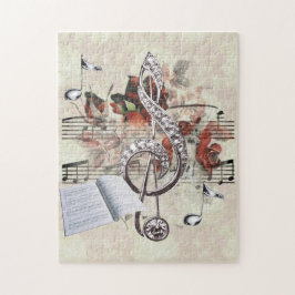 Lakan Music & Ro Silver Musik noter Pussel