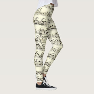 Lakan musik leggings