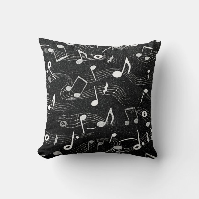 Lakan Musik noter Design Kudde (Framsida)
