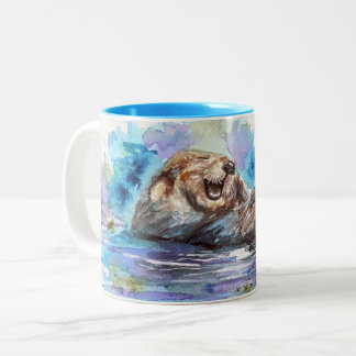 Lakande bättre vattenfärgning mugg