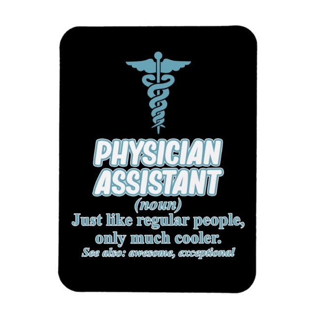 Läkarassistent Definition PA Medical Studenter Magnet (Vertikal)