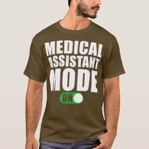 Läkarassistentläge på t shirt