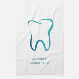 Läkarbild för tandtand Tandvård Kökshandduk