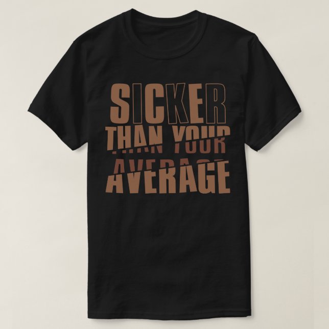 Läkare än genomsnittet t shirt (Design framsida)