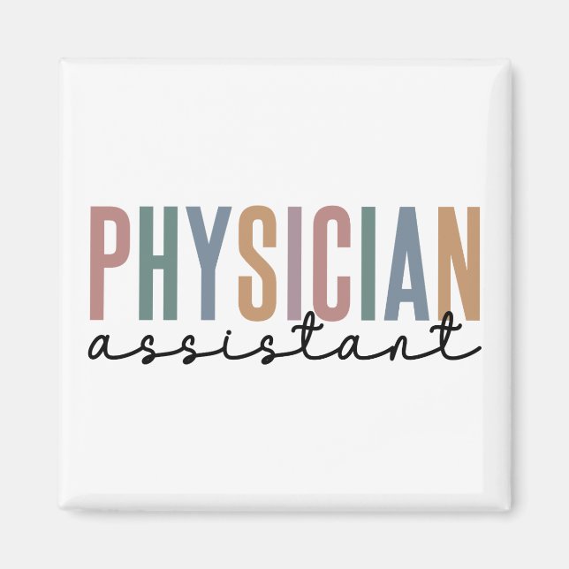 Läkare Assistant Physician Associate PA School Magnet (Framsidan)