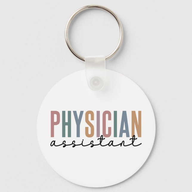 Läkare Assistant Physician Associate PA School Nyckelring (Framsida)