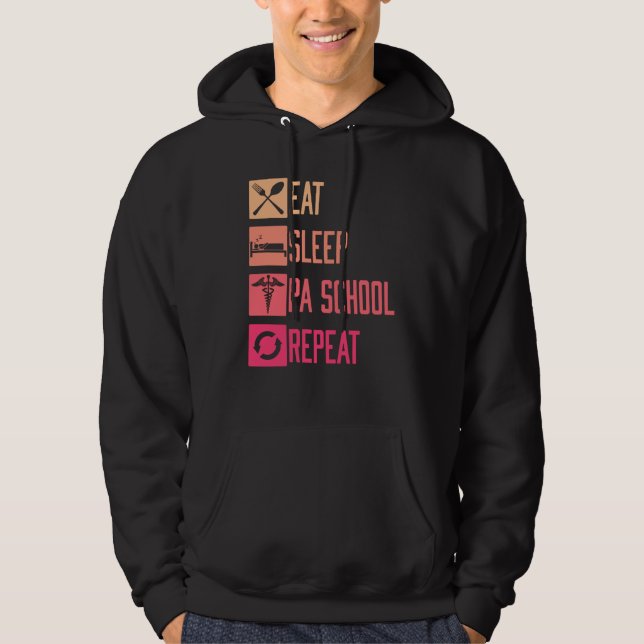 Läkare Assistant Studenten Läkare Assistant Hoodie (Framsida)