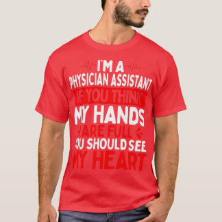 Läkare Assistent vid Heart PA School Student T Shirt