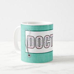 Läkare Day i Ord på Grönten Kaffemugg
