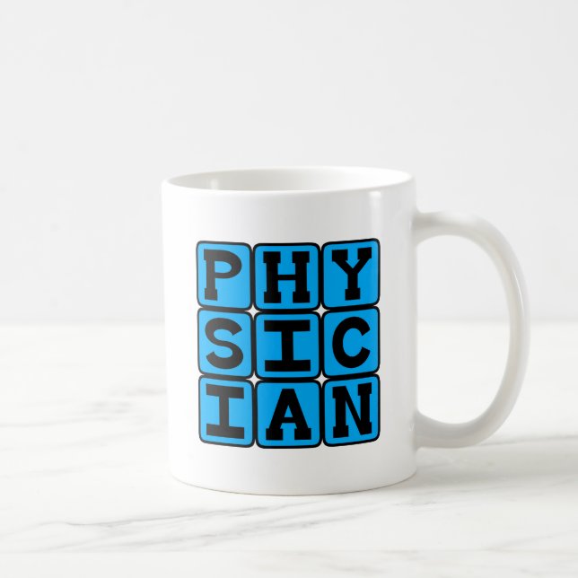 Läkare, finare ord för doktor kaffemugg (Höger)
