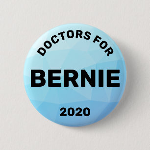Läkare för Bernie Sanders 2020 Knapp