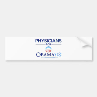 Läkare för Obama Bildekal
