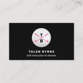 Läkare i kvinnlig Guld Pro Korsade Klubbar i Guld Visitkort