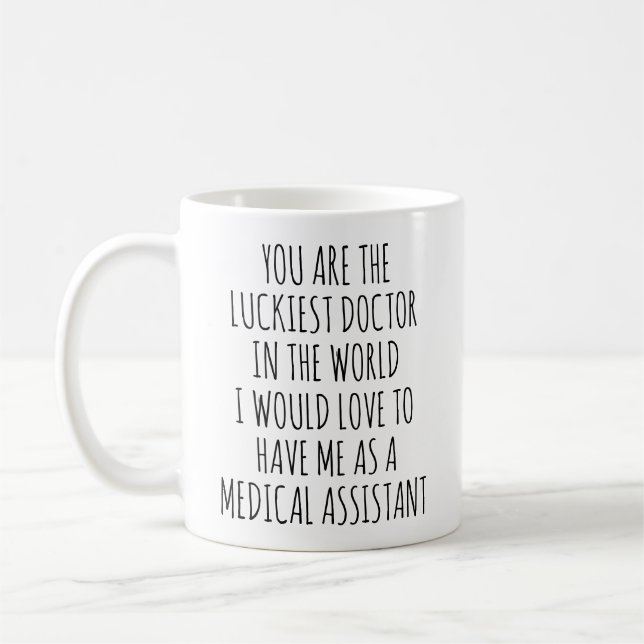 Läkare i Student-presenten Läkare Assistant Doc Kaffemugg (Vänster)