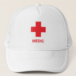 Läkare MEDICIN & Första hjälpen, Kors, Ambulans,  Keps