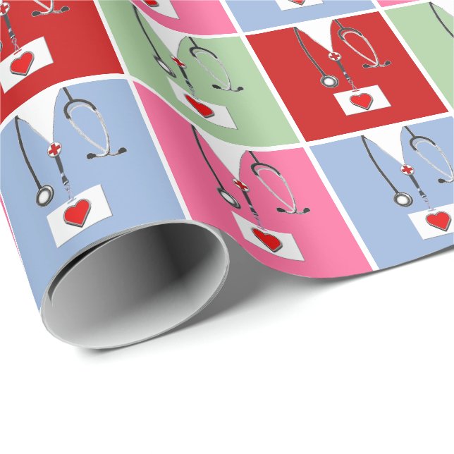 Läkare Presentpapper (Rullad Hörn)