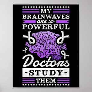 Läkare Study My Powerful Brainwaves Poster