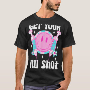 läkare ta hand om din influensalarmeringsgivare t shirt