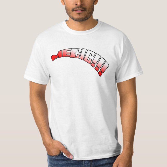 LÄKARE!!! TEE SHIRT (Framsida)