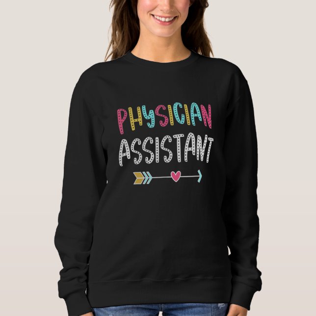 Läkare vid Cute Pa Assistant För manar kvinnor T Shirt (Framsida)