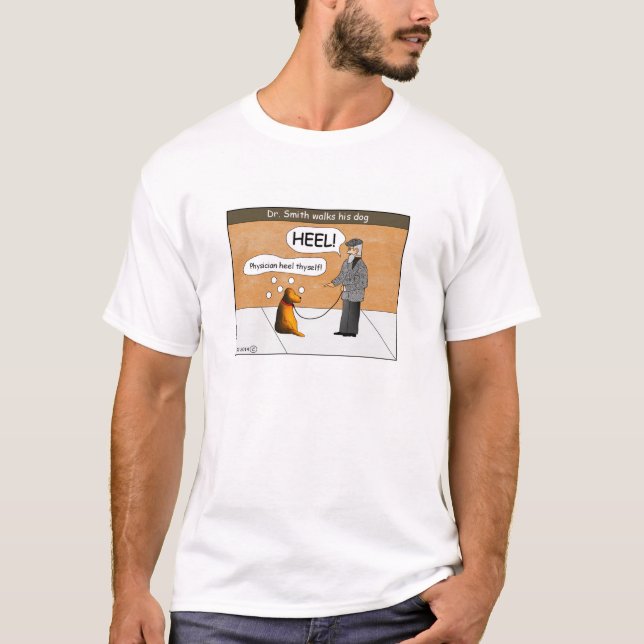 LäkarehälThyself T-tröja Tee Shirt (Framsida)