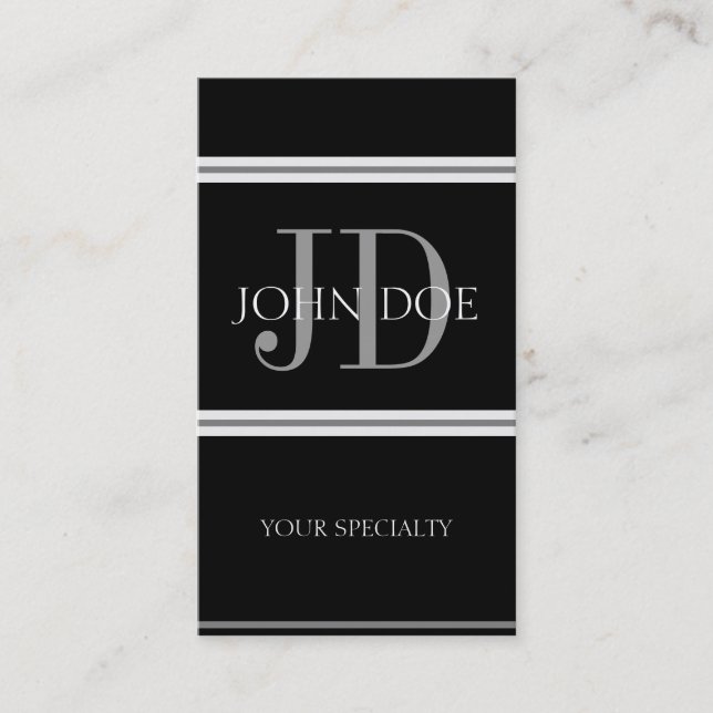 Läkarelodrät B/B Visitkort (Framsida)