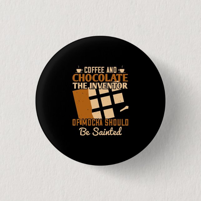 Läkaren i Mocha bör sväljas. Knapp (Framsida)
