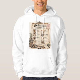 Läkarens hydrering hoodie