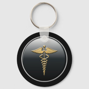 Läkaresymbol Keychain Nyckelring